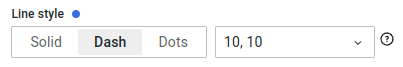 Line style option
